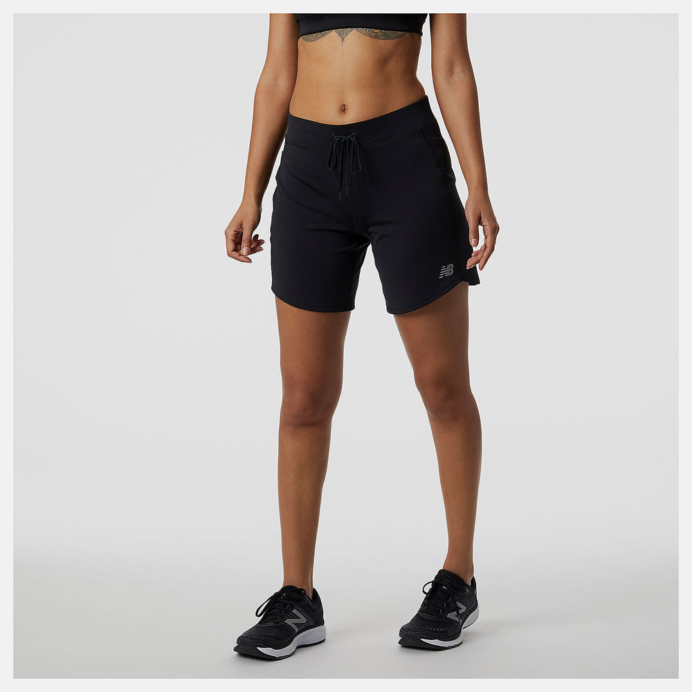 Impact Run Short 7 Inch | New Balance Clothing Black - Women
