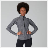 Transform 1/2 Zip | New Balance Clothing Black Heather - Women