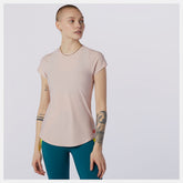 Transform Perfect T | New Balance Clothing Oyster Pink - Women