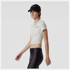 Syd Crop Tee | New Balance Clothing Sea Salt - Women