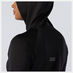 NB Heat Grid Hoodie | New Balance Clothing Black - Women