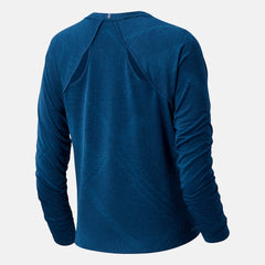 NYC Marathon Q Speed Fuel Jacquard Long Sleeve | New Balance Clothing Rogue Wave - Women