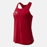 NYC Marathon Q Speed Fuel Jacquard Tank | New Balance Clothing Neo Crimson - Women