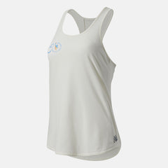 NYC Marathon Q Speed Fuel Jacquard Tank | New Balance Clothing Sea Salt - Women