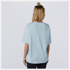 NB Essentials Stacked Logo Tee | New Balance Clothing Uv Glo - Women