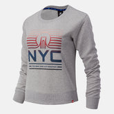NYC Marathon Essentials Crew | New Balance Clothing Athletic Grey - Women
