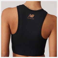 Bandier Corset Tank | New Balance Clothing Black - Women