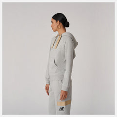 Bandier Fleece Hoodie | New Balance Clothing Athletic Grey - Women