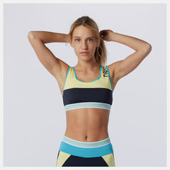 Achiever Remix Crop Top | New Balance Clothing Lemon - Women