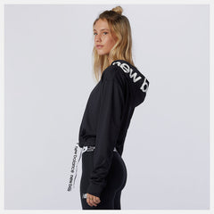 Relentless Cinched Hem Hoodie | New Balance Clothing Black - Women
