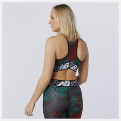 Relentless Printed Crop Top | New Balance Clothing Black Print - Women
