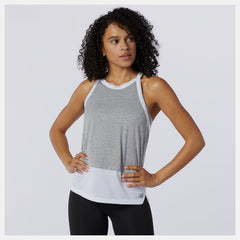 Impact Run Hybrid Tank | New Balance Clothing Athletic Grey - Women