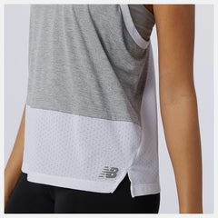 Impact Run Hybrid Tank | New Balance Clothing Athletic Grey - Women
