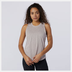 Q Speed Fuel Jacquard Tank | New Balance Clothing Logwood - Women