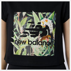 NB Essentials Botanical Tee | New Balance Clothing Black - Women
