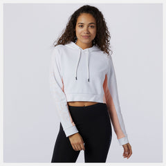 Sport Style Optiks Hoodie | New Balance Clothing White - Women