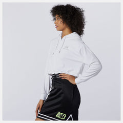 NB Athletics Collide Terry Hoodie | New Balance Clothing White - Women