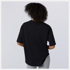 NB Athletics Collide Short Sleeve Tee | New Balance Clothing Black - Women