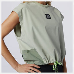 NB All Terrain Pocket Tee | New Balance Clothing Silver Pine - Women