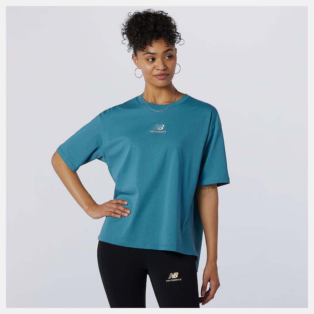 NB Athletics Higher Learning Graphic Tee | New Balance Clothing Sea - Women