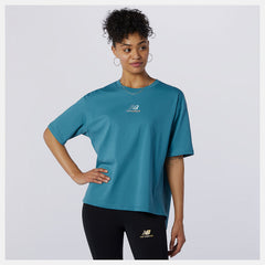NB Athletics Higher Learning Graphic Tee | New Balance Clothing Sea - Women