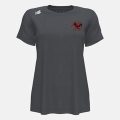 NB Short Sleeve Tech Tee(Boston College) | New Balance Clothing Dark Heather - Women