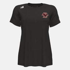 NB Short Sleeve Tech Tee(Boston College) | New Balance Clothing Team Black - Women