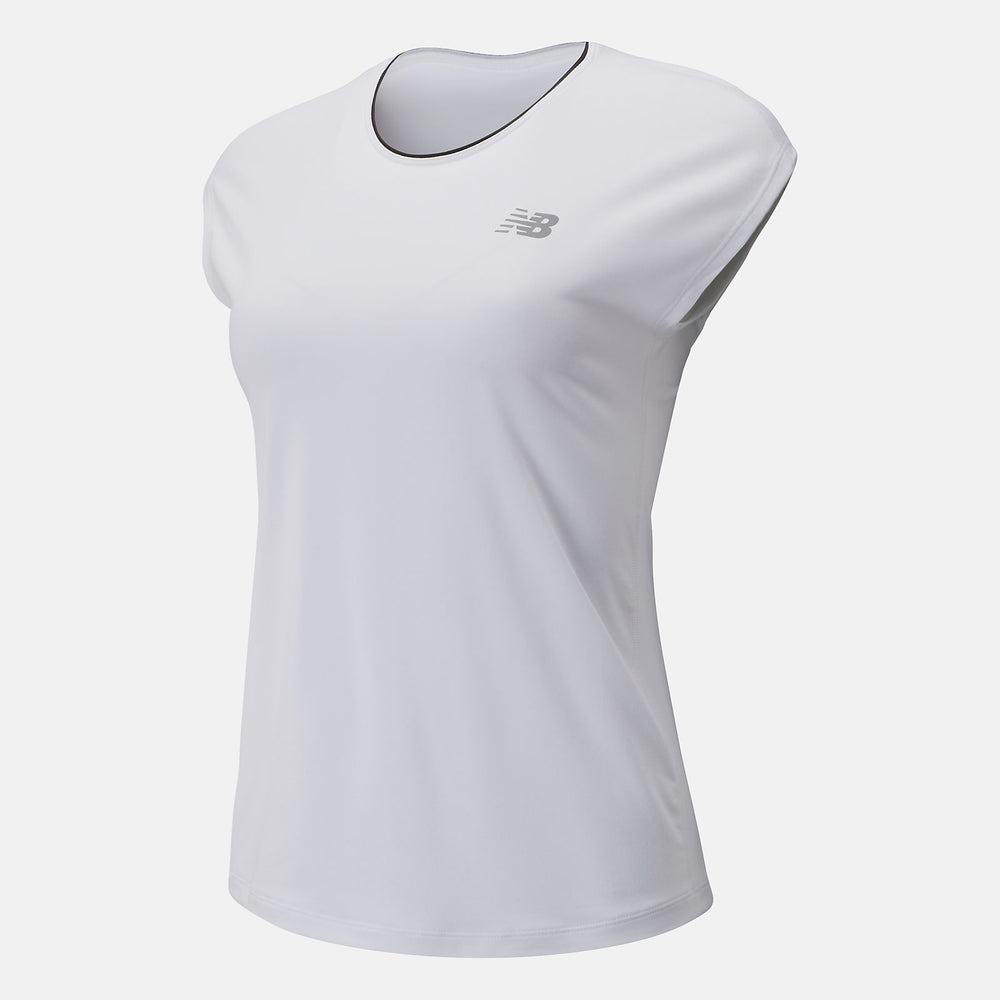 Rally Cap Sleeve | New Balance Clothing White - Women
