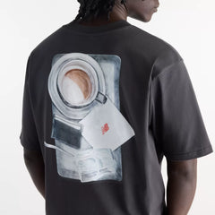 Grey Days Coffee Oversized T-Shirt - New Balance Clothing clearance