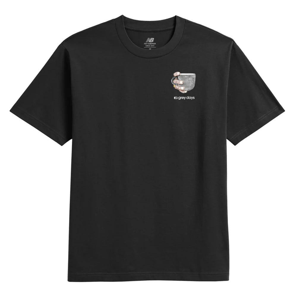Grey Days Coffee Oversized T-Shirt - New Balance Clothing clearance