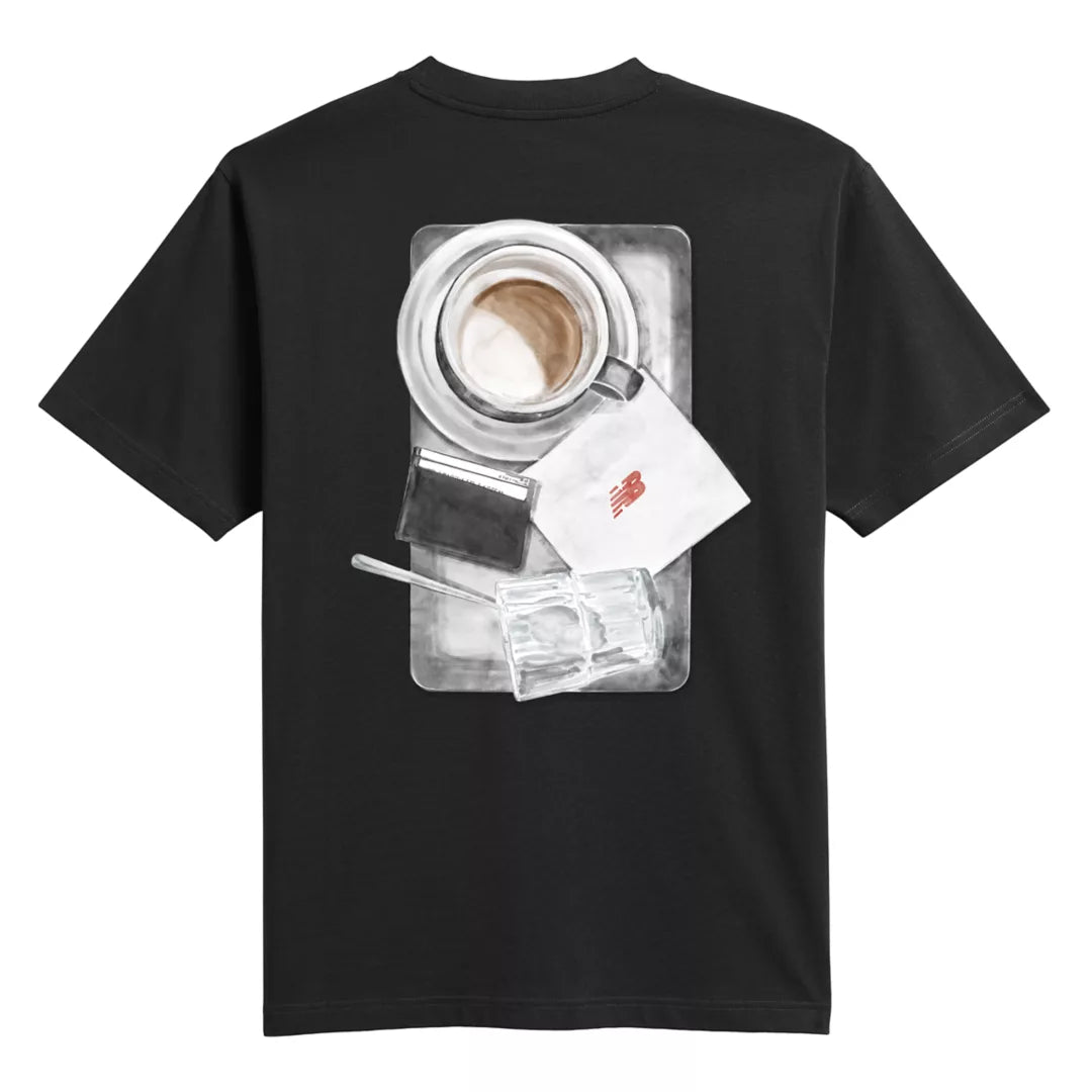 Grey Days Coffee Oversized T-Shirt - New Balance Clothing clearance