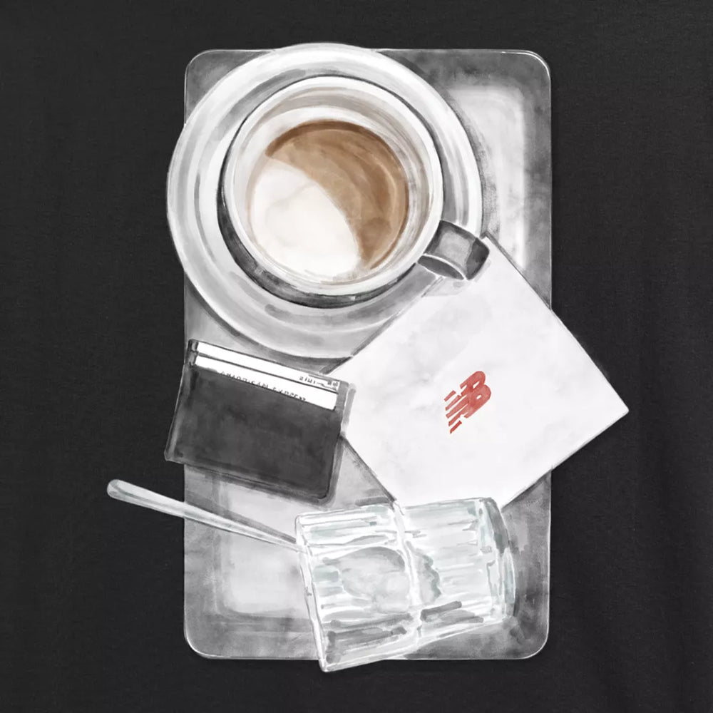 Grey Days Coffee Oversized T-Shirt - New Balance Clothing clearance