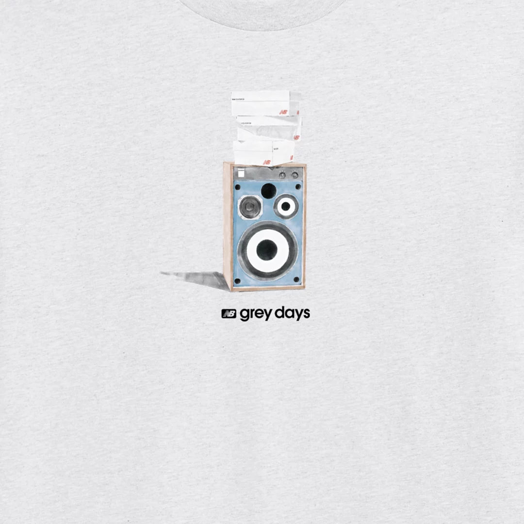Grey Days Speaker T-Shirt - New Balance Clothing discount