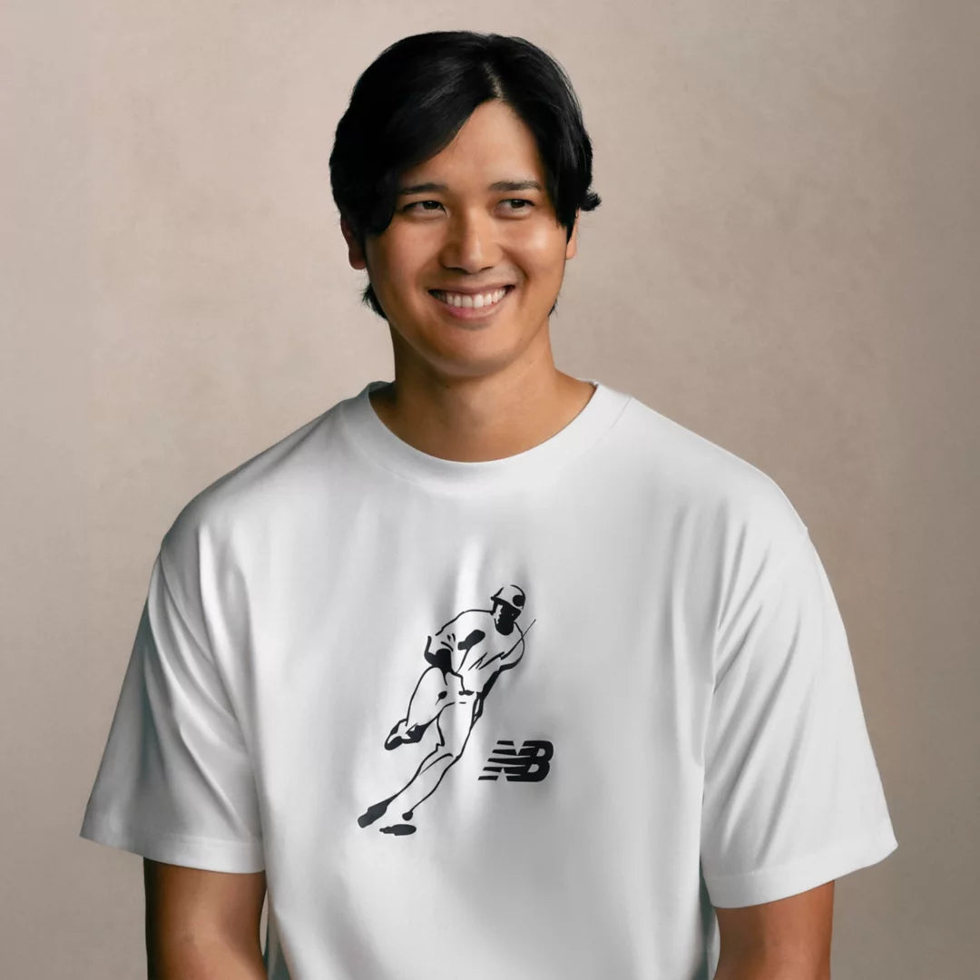 Shohei Logo T-Shirt - New Balance Clothing discount
