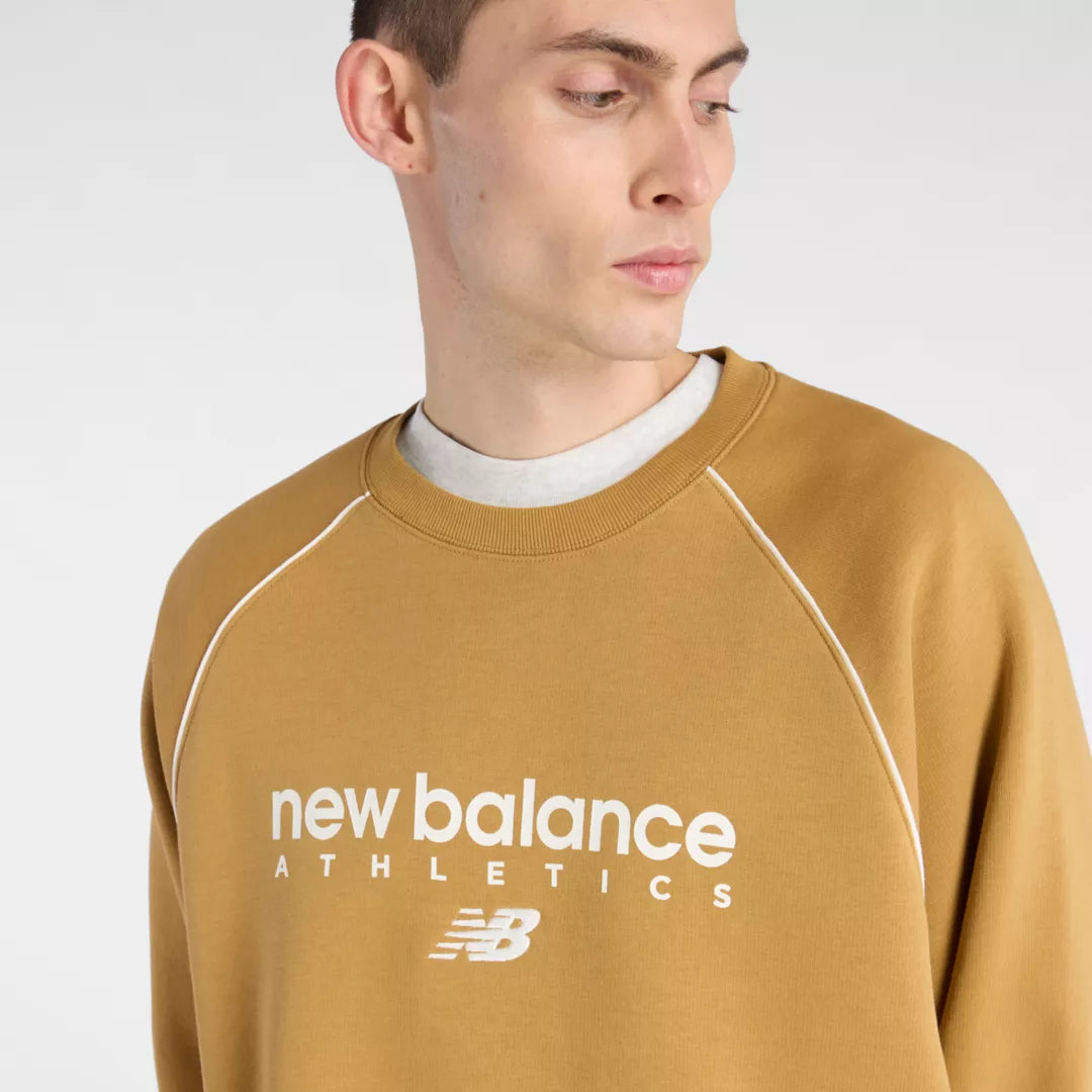 Trackside Fleece Crew - New Balance Clothing sale