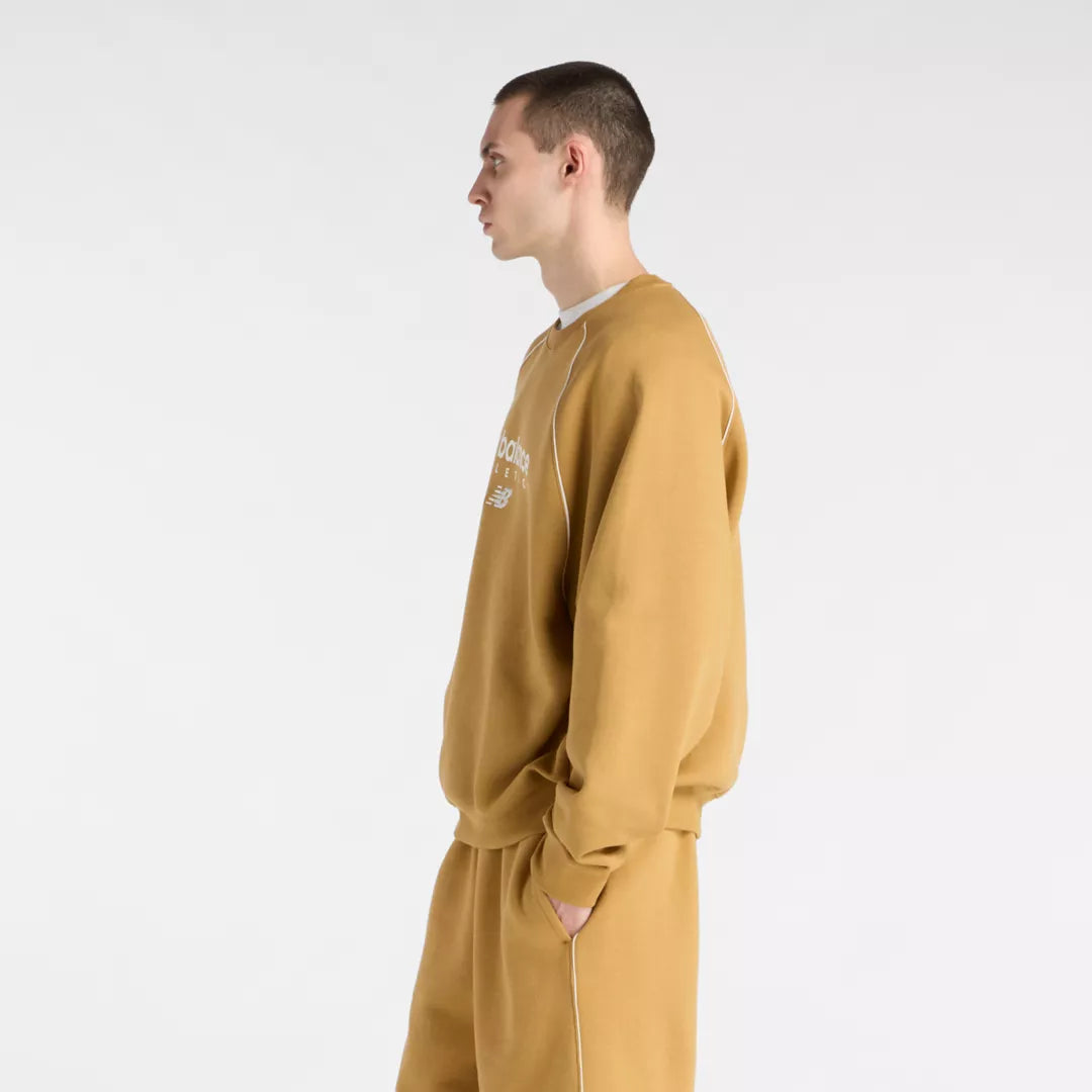 Trackside Fleece Crew - New Balance Clothing sale