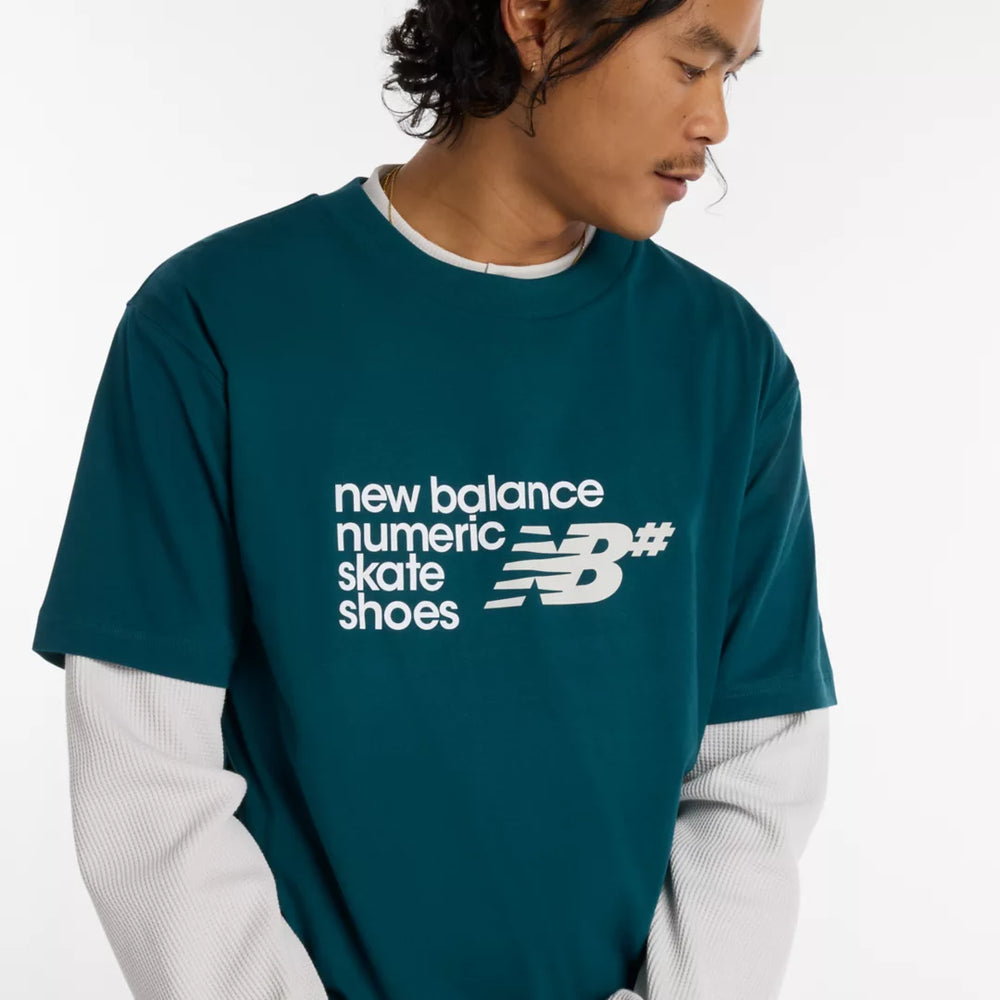 Numeric Stacked Graphic T-Shirt - New Balance Clothing clearance
