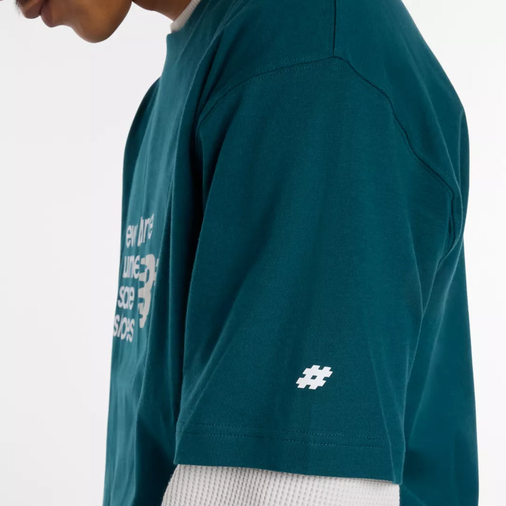 Numeric Stacked Graphic T-Shirt - New Balance Clothing clearance