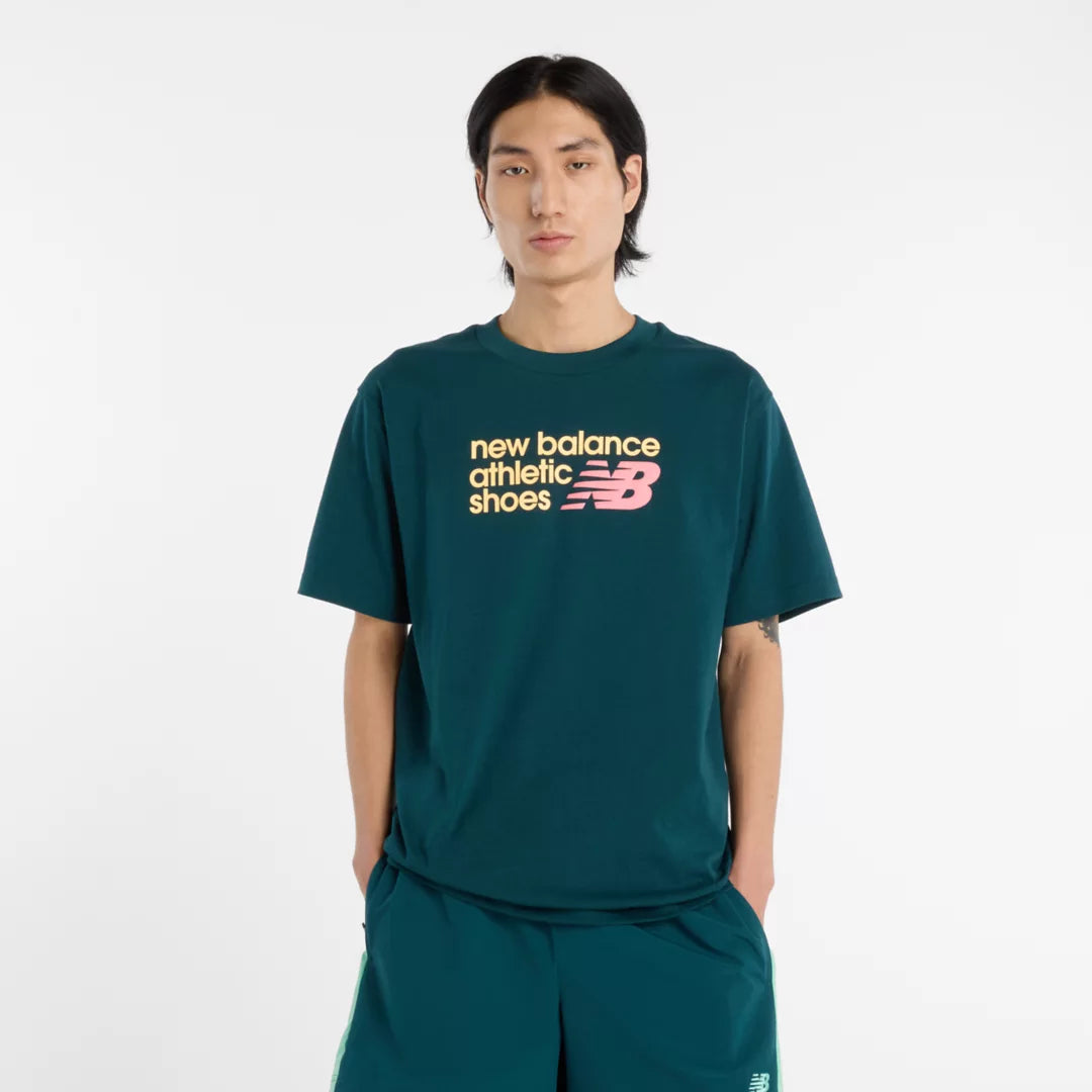 Athletics Premium Relaxed Chest Logo T-Shirt - New Balance Clothing for sale