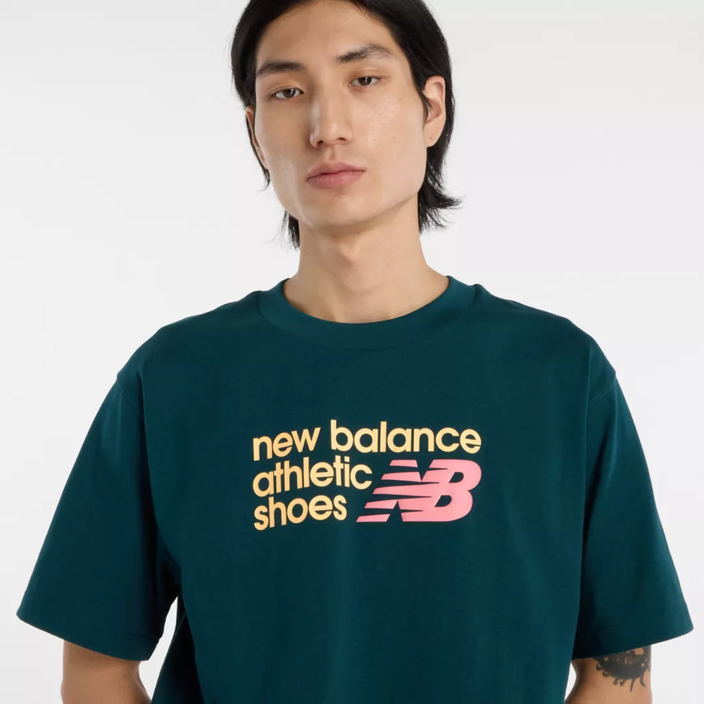 Athletics Premium Relaxed Chest Logo T-Shirt - New Balance Clothing for sale