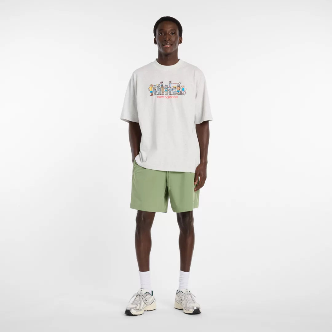 Ghica Line Up Oversized T-shirt - New Balance Clothing on sale