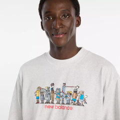 Ghica Line Up Oversized T-shirt - New Balance Clothing on sale
