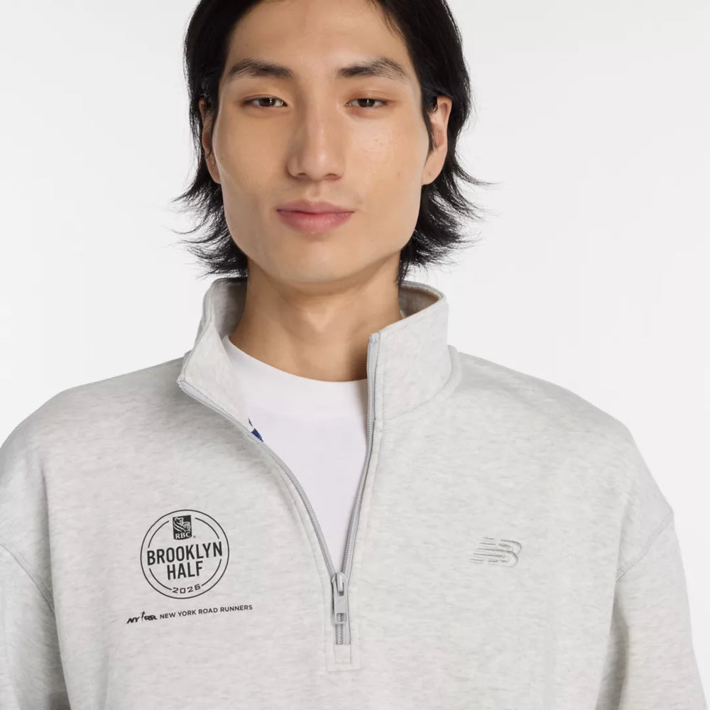RBC Brooklyn Half Athletics Fleece 1/2 Zip - New Balance Clothing US