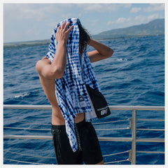 Slowtide X New Balance Pocket Towel | New Balance Accessories Indigo/White - Women/Men