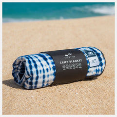 Slowtide X New Balance Camp Blanket | New Balance Accessories Indigo/White - Women/Men