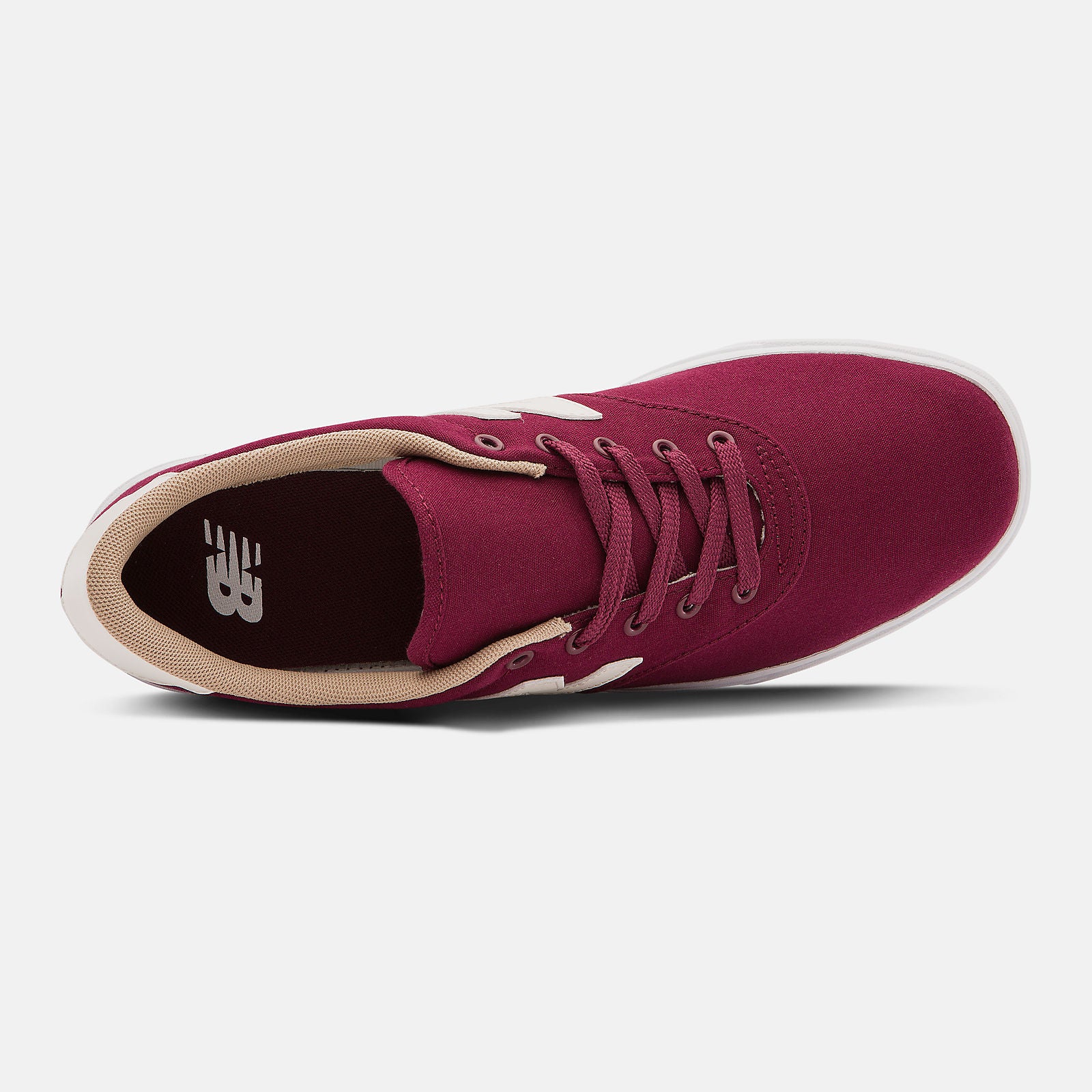 AM55 | New Balance Shoes Burgundy/White - Women/Men