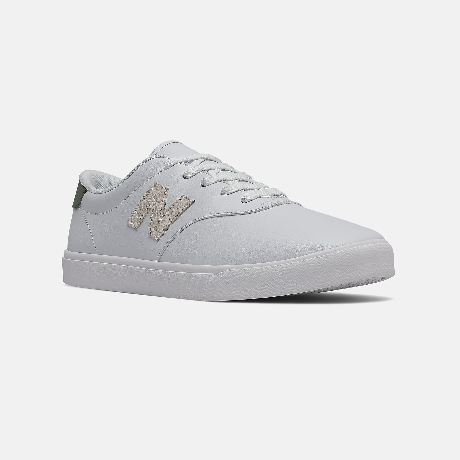 AM55 | New Balance Shoes White/Green - Women/Men