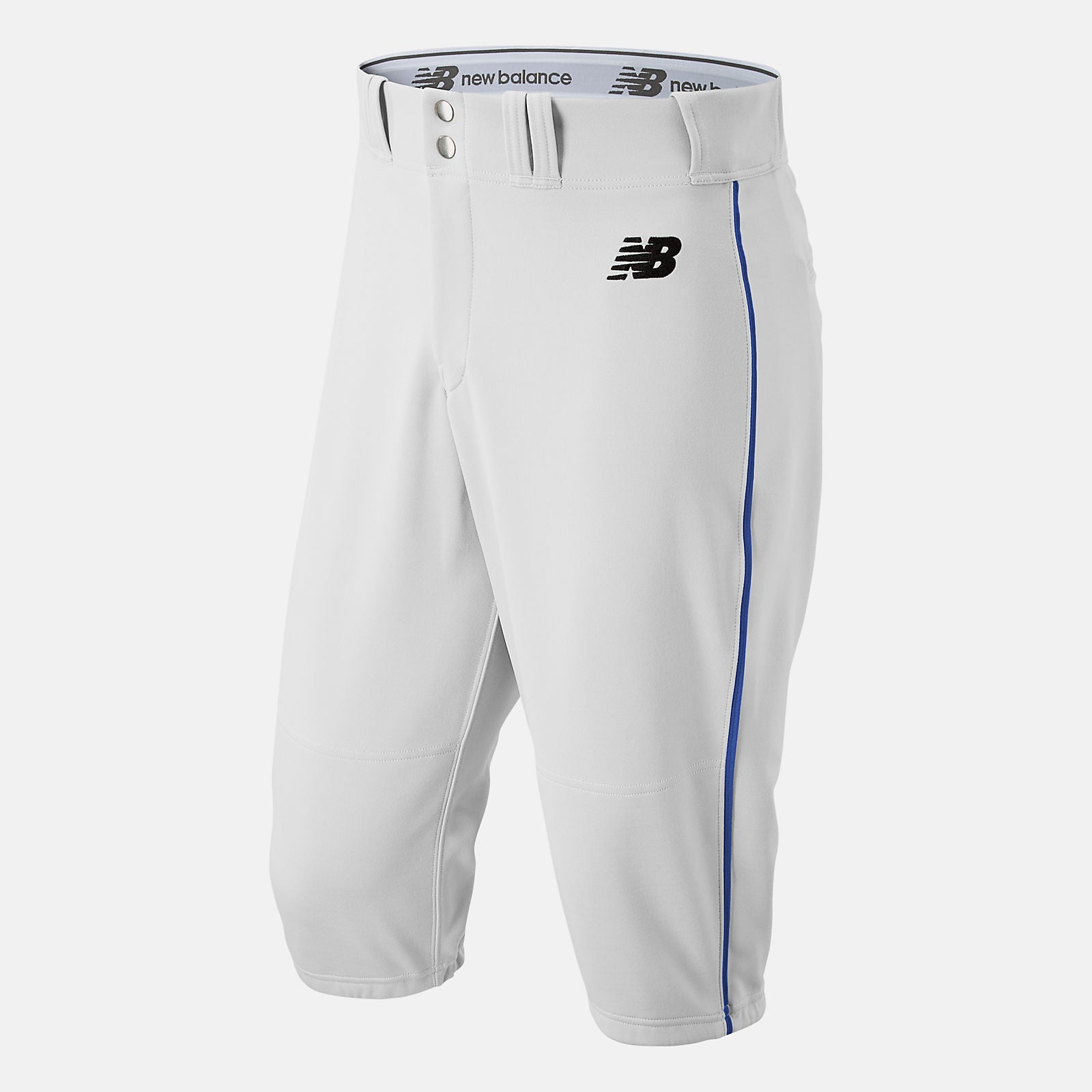 Adversary 2 Baseball Piped Knicker Athletic | New Balance Clothing White/Blue - Men