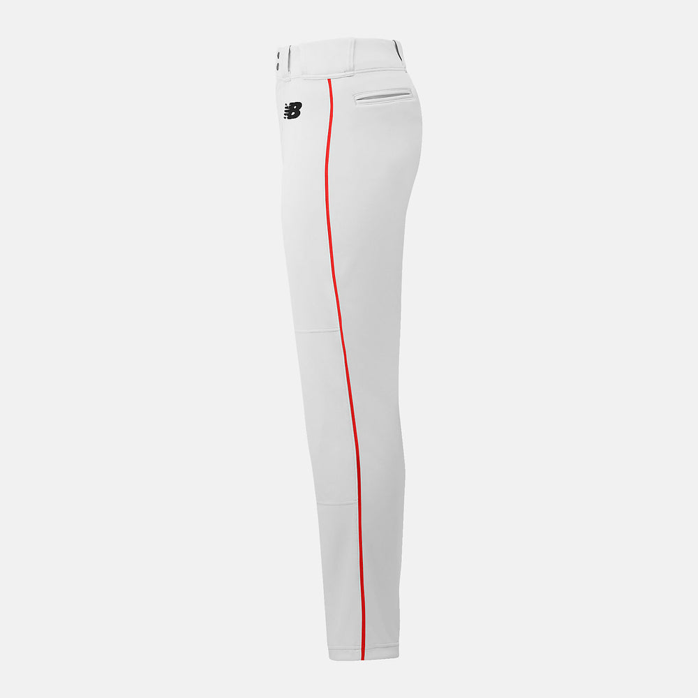 Adversary 2 Baseball Piped Pant Tapered | New Balance Clothing White/Red - Men