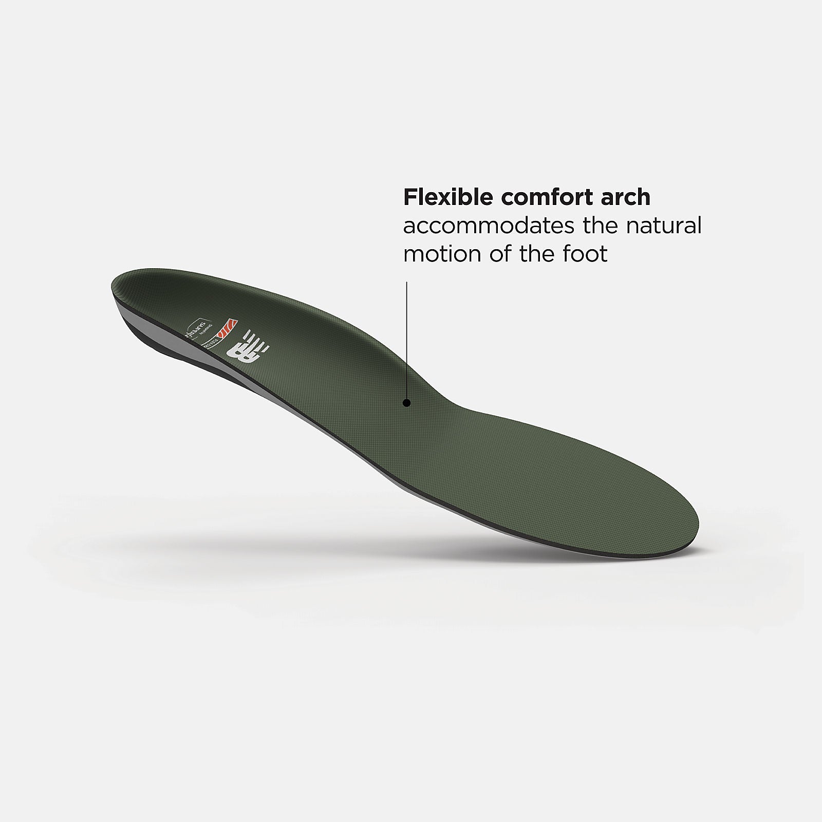 Casual Flex Cushion Insole | New Balance Accessories Light Grey/Black and Grey - Women/Men